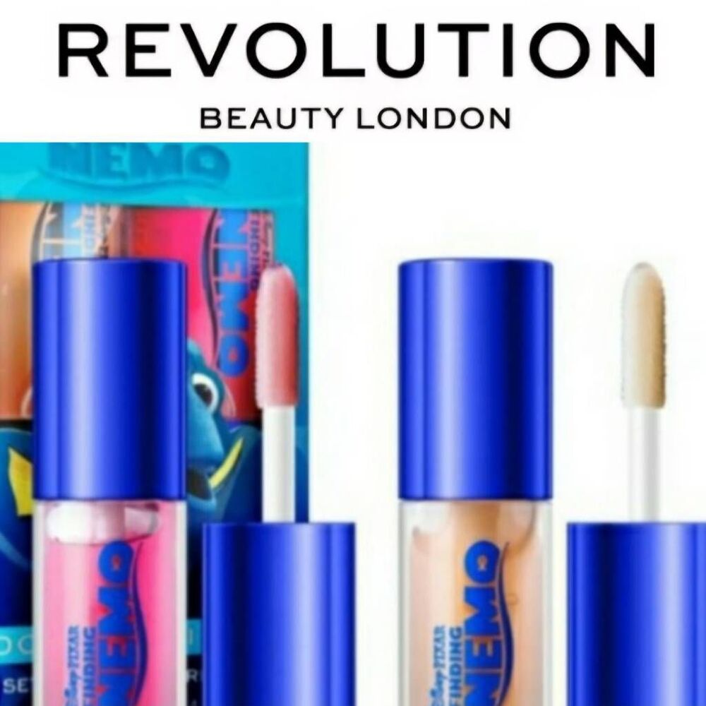 Revolution‎ Beauty X Finding Nemo Dory Lip Oil Set